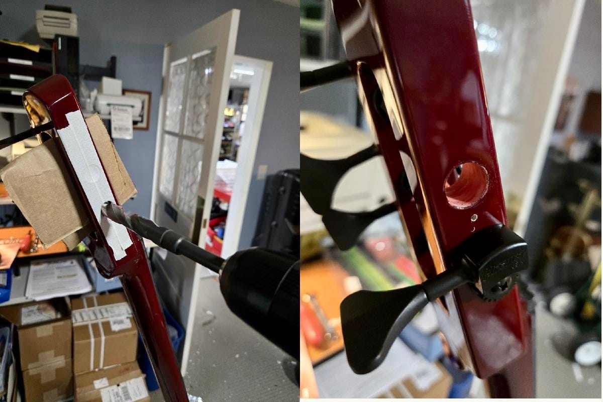 Installation of USA Hipshot tuners